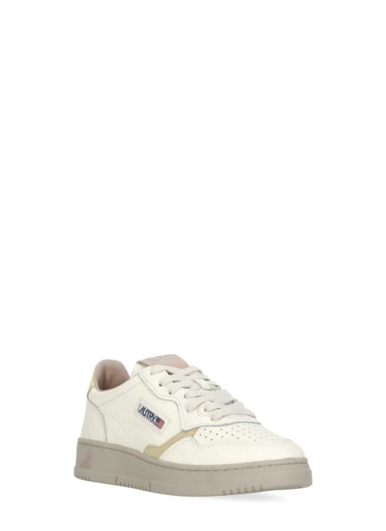 26SS 오트리 메달리스트 로우 스니커즈 AULW NE14LEM SILK Ivory - AUTRY