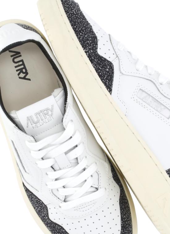 26SS 오트리 메달리스트 로우 스니커즈 AULW PK03WHT BLK White - AUTRY