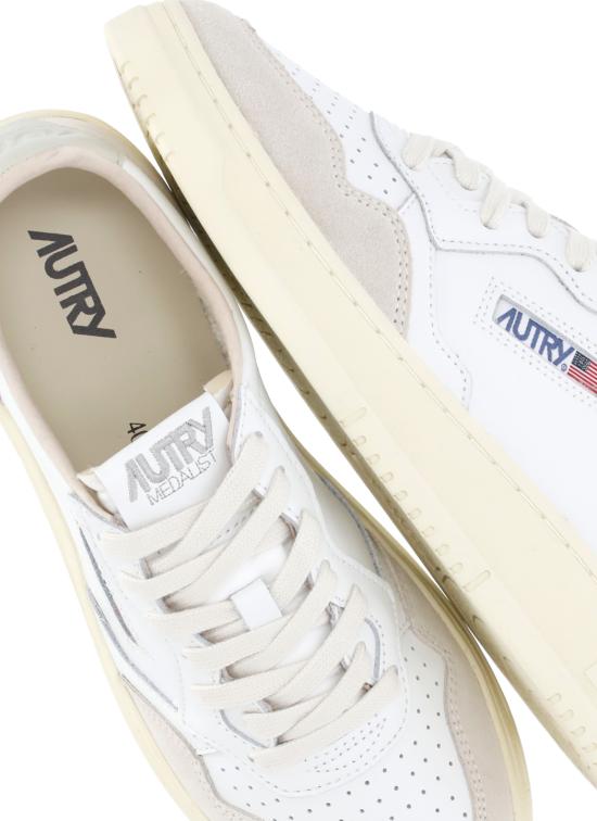 26SS 오트리 메달리스트 로우 스니커즈 AULW LS14WHT PELIC White - AUTRY
