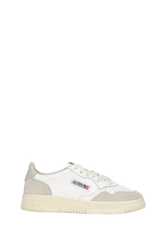 26SS 오트리 메달리스트 로우 스니커즈 AULW LS14WHT PELIC White