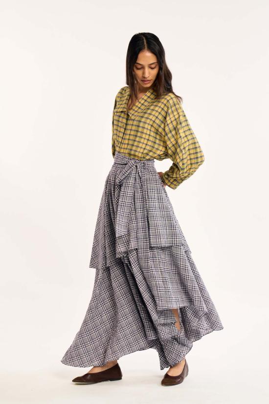  RUJUTA SHETH 롱 스커트 루주타 셰스 서카