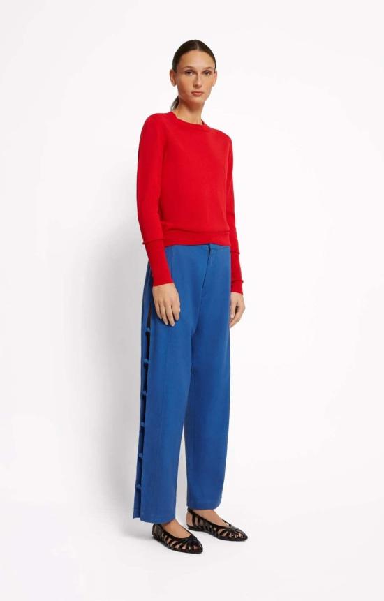  Roseanna 스트레이트 팬츠 Tadee 바지 블루 - OTHER BRANDS