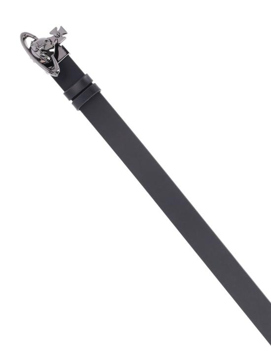 26SS 비비안웨스트우드 레귤러 벨트 8201008CU L00CH N401 Black - VIVIENNE WESTWOOD