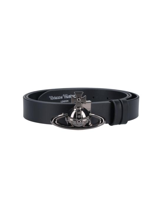 26SS 비비안웨스트우드 레귤러 벨트 8201008CU L00CH N401 Black