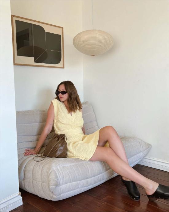  로데브예 숏 스커트 로데비에르 니트 - RODEBJER