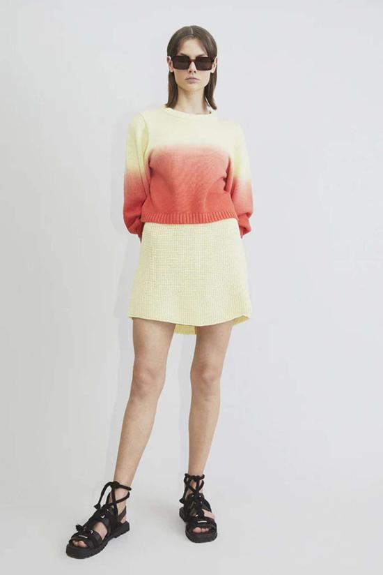  로데브예 숏 스커트 로데비에르 니트 - RODEBJER