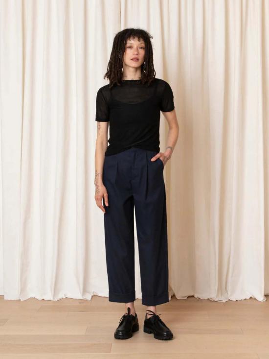  알리 골든 반팔 티셔츠 뉴 메쉬 티 블랙 - ALI GOLDEN