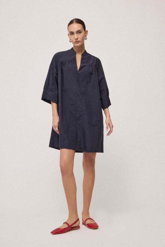  오또다메 숏 원피스 오토다메 숏 포플린 드레스