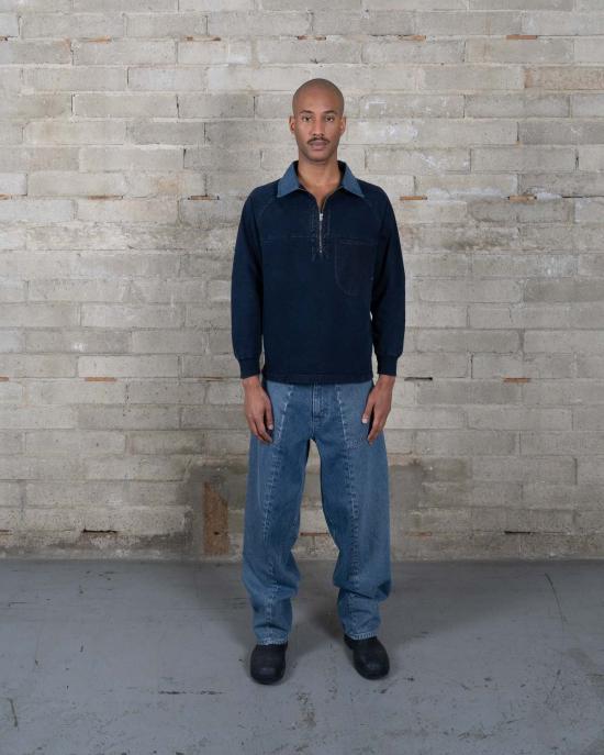  Olderbrother 폴로 티셔츠 형이 물려준 럭비 래글런 상의 - OLDERBROTHER