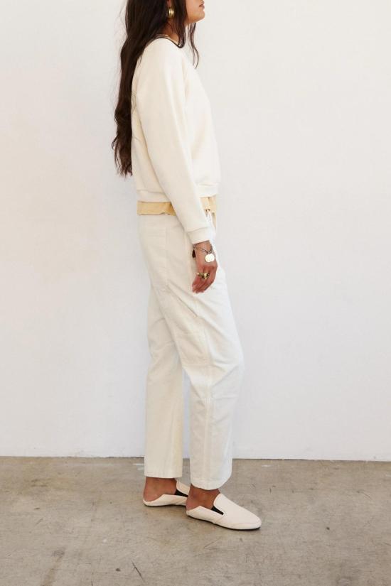  제이미 할러 스웨터 데일리 스웨트셔츠 에크루 - JAMIE HALLER