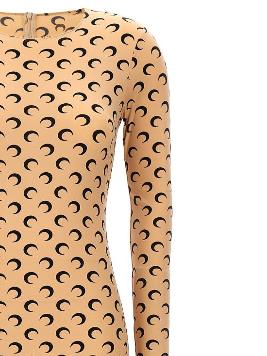  마린세르 점프수트 마린 세르 문 프린트 캣수트 베이지 - MARINE SERRE