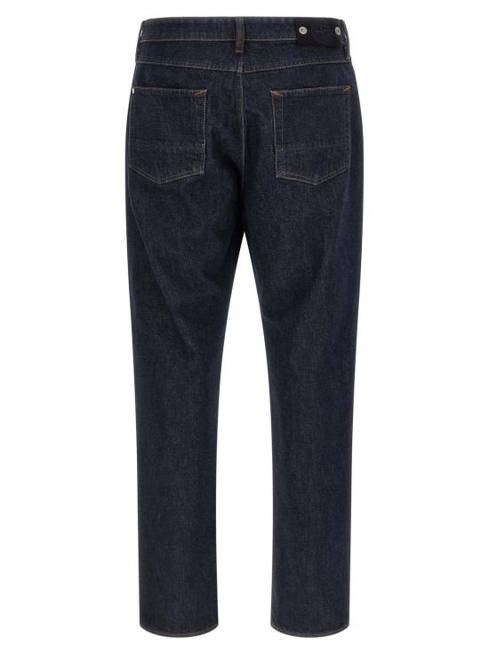  스톤 아일랜드 데님 팬츠 인디고 데님 진 블루 - STONE ISLAND