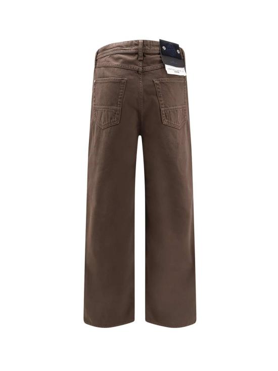  스톤 아일랜드 데님 팬츠 루즈핏  진 베이지 - STONE ISLAND