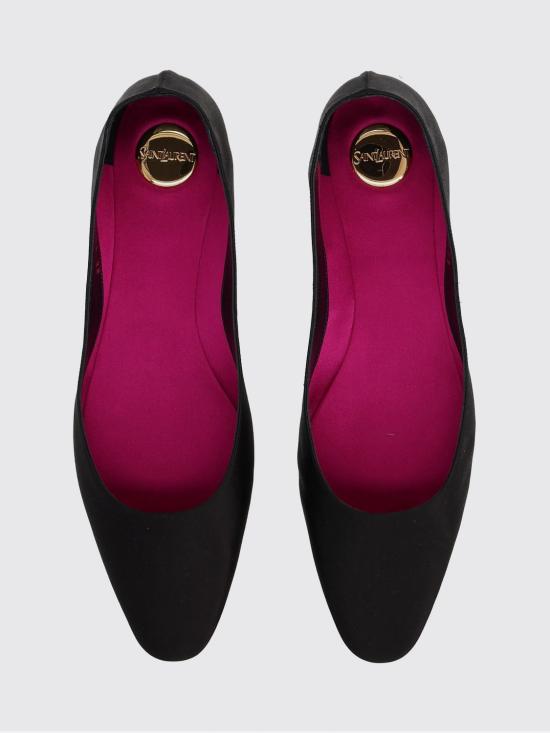 26SS 생로랑 플랫 슈즈 841286 9QN001000 BLACK - SAINT LAURENT