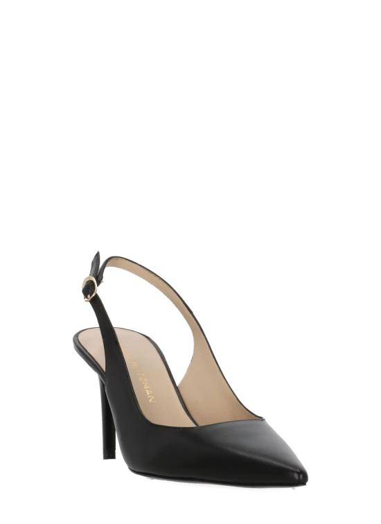 26SS 스튜어트 와이츠먼 힐/펌프스 STUART POWER SLINGBACK 75 SMOOTH CALFBLACK Black - STUART WEITZMAN