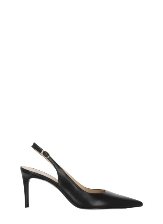 26SS 스튜어트 와이츠먼 힐/펌프스 STUART POWER SLINGBACK 75 SMOOTH CALFBLACK Black