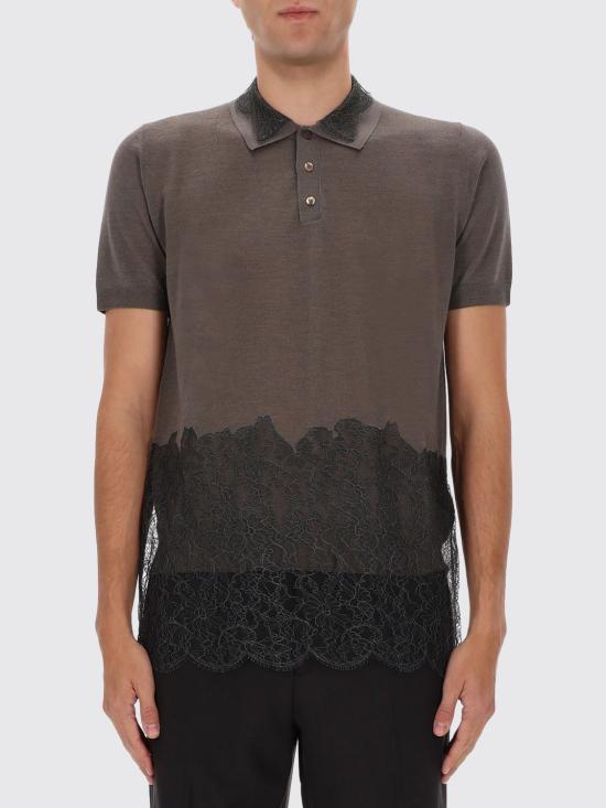 25FW 펜디 폴로 티셔츠 FZC417 AOZWF1UCH GREY