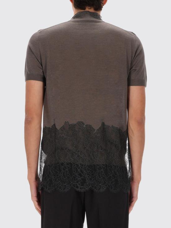 25FW 펜디 폴로 티셔츠 FZC417 AOZWF1UCH GREY - FENDI