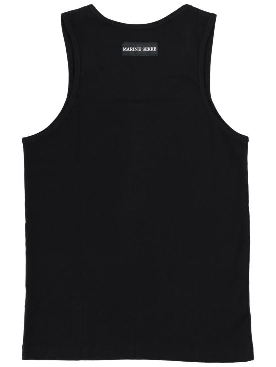 26SS 마린세르 민소매 티셔츠 MTT081A CJER0011BK99 BLACK - MARINE SERRE