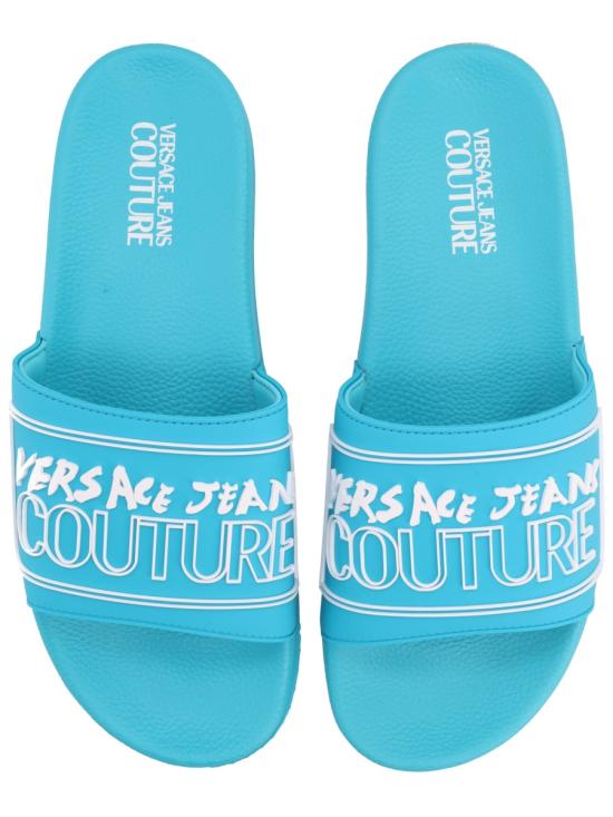 26SS 베르사체 로퍼 80YA3SQ3 ZSC22203 AZURE - VERSACE