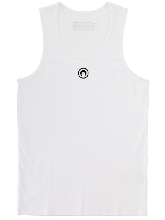 26SS 마린세르 민소매 티셔츠 MTT081A CJER0011WH10 WHITE