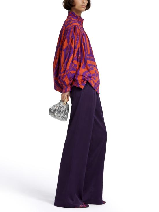 26SS 드리스 반 노튼 블라우스 130716 3003353 ORANGE - DRIES VAN NOTEN