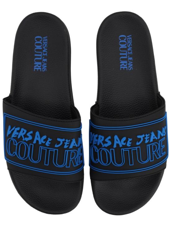 26SS 베르사체 로퍼 80YA3SQ3 ZSC22899 BLACK - VERSACE