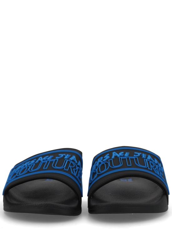 26SS 베르사체 로퍼 80YA3SQ3 ZSC22899 BLACK - VERSACE