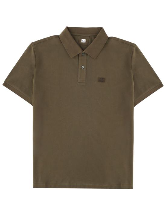 26SS 씨피 컴퍼니 스트레치 피케 숏슬리브 RCCMPL721A 005263W683 GREEN