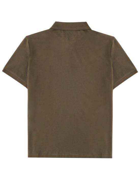 26SS 씨피 컴퍼니 스트레치 피케 숏슬리브 RCCMPL721A 005263W683 GREEN - C.P. COMPANY