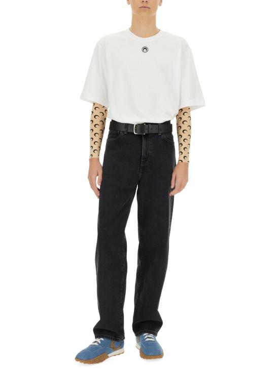 26SS 마린세르 반팔 티셔츠 MTT077A CJER0009WH10 WHITE - MARINE SERRE