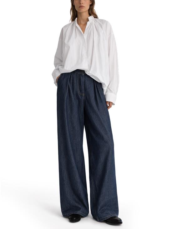 26SS 드리스 반 노튼 블라우스 010744 3314001 WHITE - DRIES VAN NOTEN