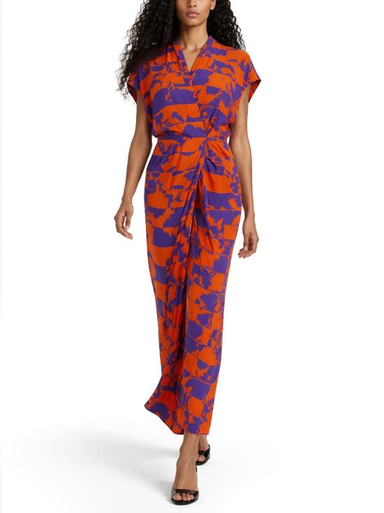 26SS 드리스 반 노튼 롱 원피스 131022 3080353 MULTICOLOUR - DRIES VAN NOTEN