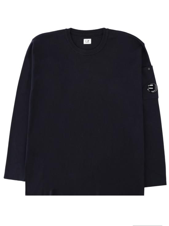 26SS 씨피 컴퍼니 코튼 씨 아일랜드 렌즈 스웨터 20CMKN097A 110560A888 BLUE