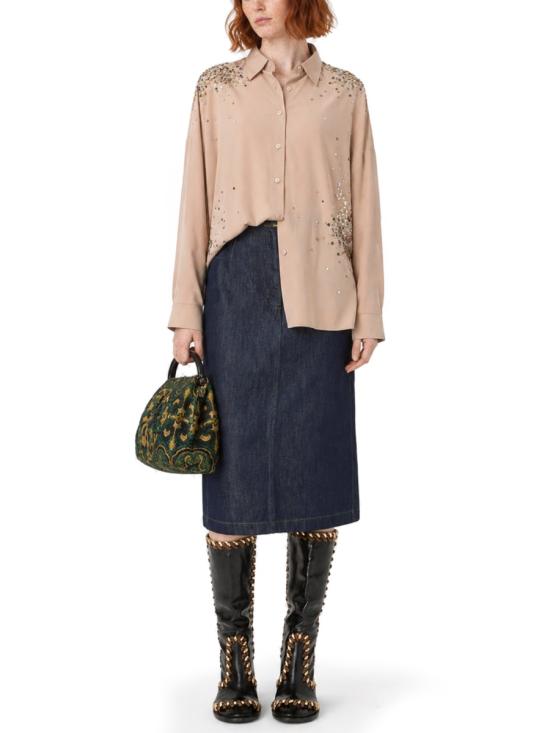 26SS 드리스 반 노튼 블라우스 130759 3314101 BEIGE - DRIES VAN NOTEN