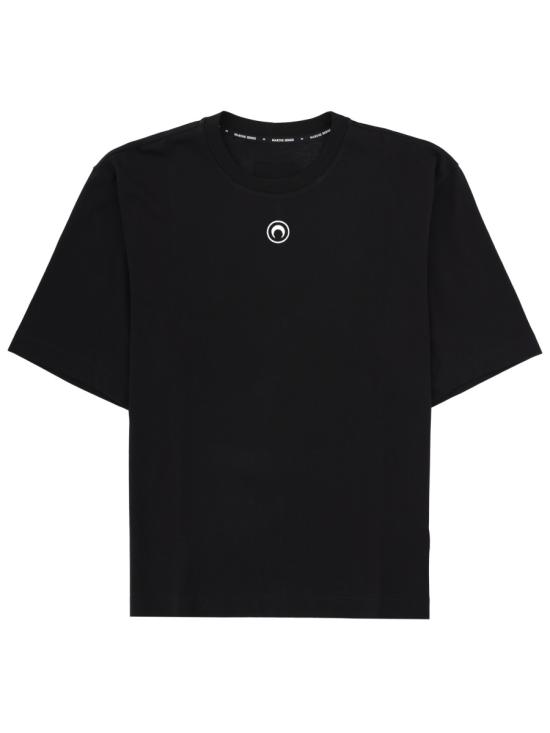 26FW 마린세르 반팔 티셔츠 MTT077A CJER0009BK99 BLACK