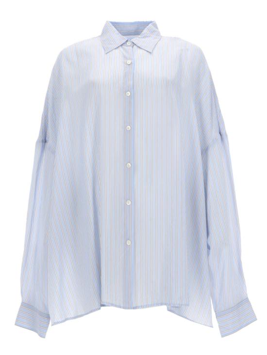 26SS 드리스 반 노튼 셔츠 130700 3276514 AZURE