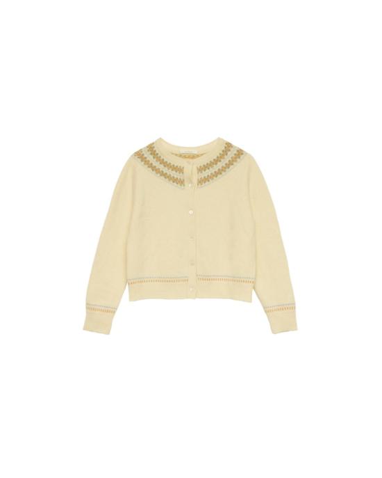  도엔 가디건 DÔen Olympe 카디건 Gateau Annecy Fair Isle