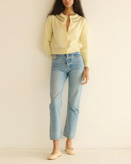  도엔 가디건 DÔen Olympe 카디건 Gateau Annecy Fair Isle - DOEN