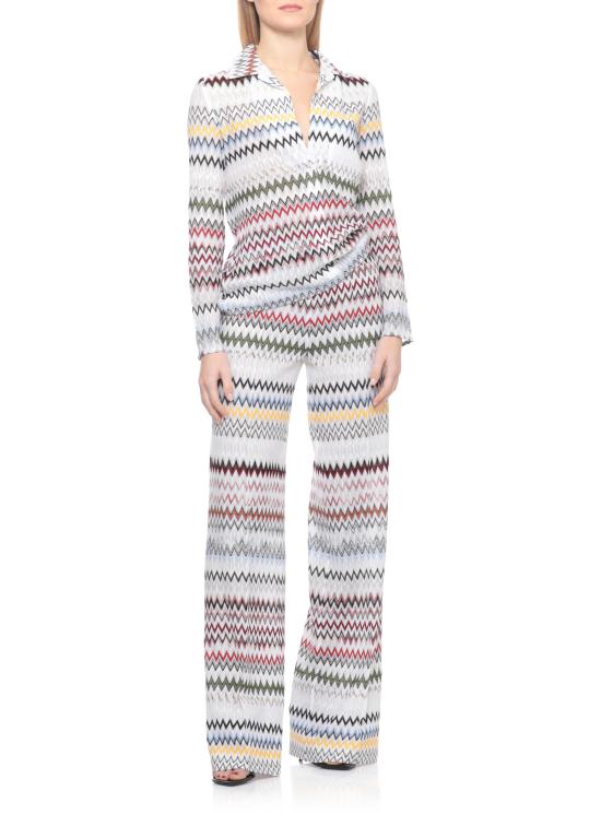 26SS 미소니 스트레이트 팬츠 DS26SI09 BR0150S01K2 White - MISSONI