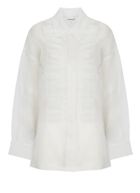 26SS 파로쉬 셔츠 D381288 SHAKE001 White