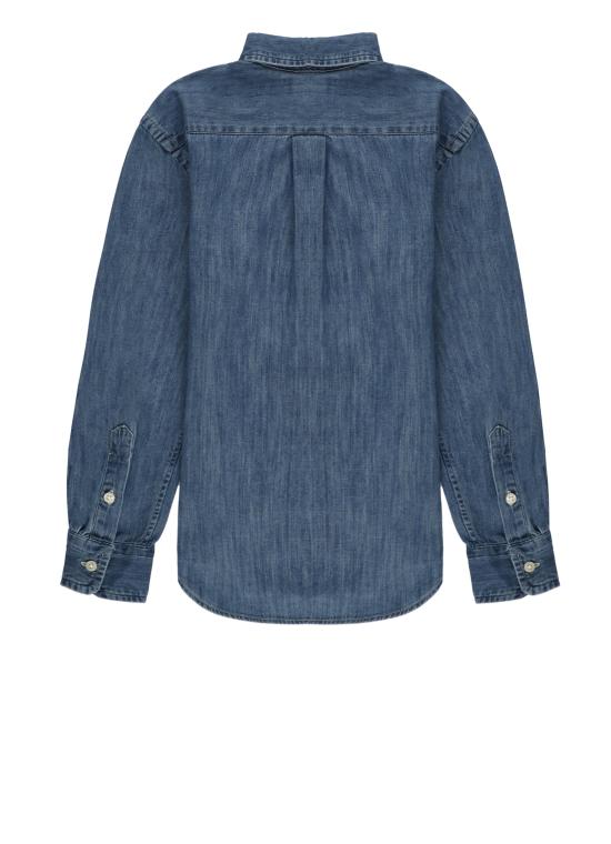 26SS [키즈] 랄프 로렌 셔츠 713843 001 Blue - RALPH LAUREN