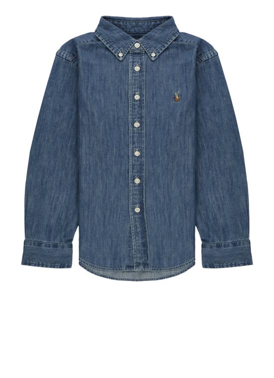 26SS [키즈] 랄프 로렌 셔츠 713843 001 Blue