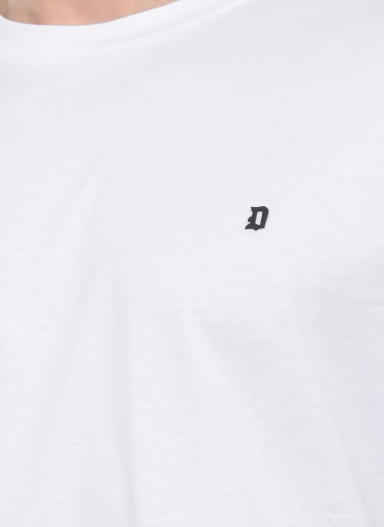 26SS 돈답 반팔 티셔츠 US198 JF0271U ZL4000 White - DONDUP