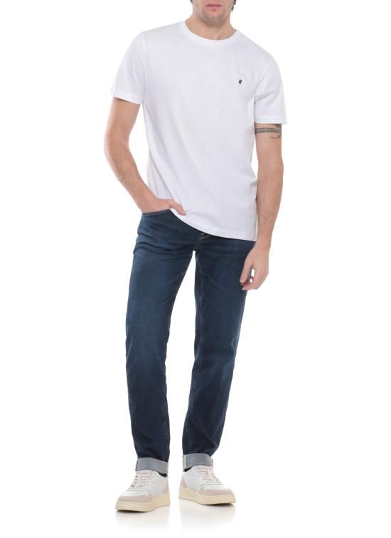 26SS 돈답 반팔 티셔츠 US198 JF0271U ZL4000 White - DONDUP