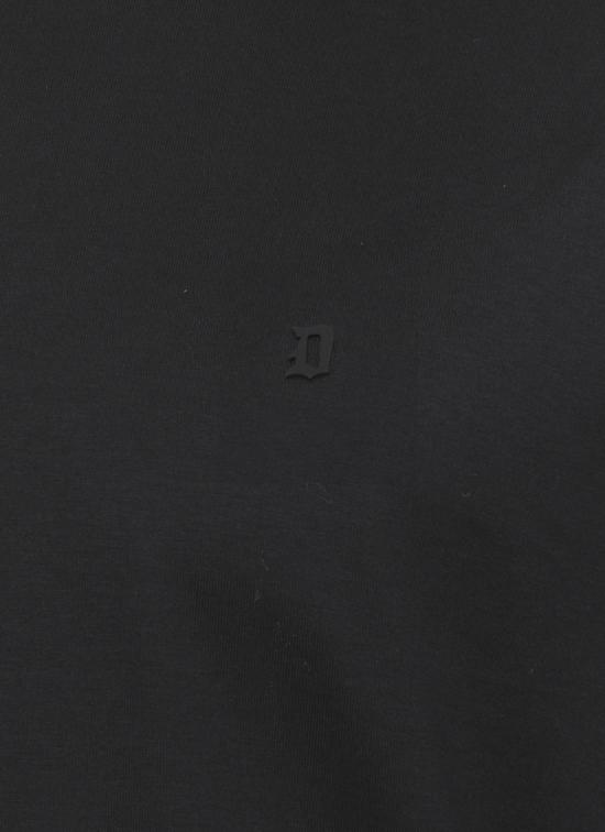 26SS 돈답 반팔 티셔츠 US198 JF0271U ZL4999 Black - DONDUP