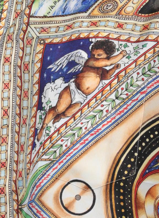 26SS 카사블랑카 긴팔 셔츠 MSS26SH00601 PLAFOND ORNE DE MUSIQUE MultiColour - CASABLANCA