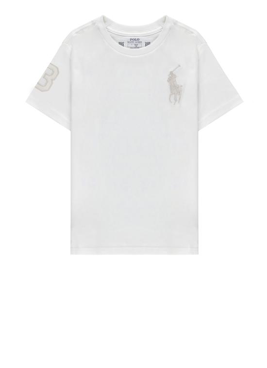 26SS [키즈] 랄프 로렌 티셔츠 832907 505 Ivory
