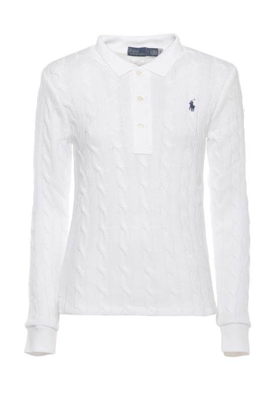 26SS 랄프 로렌 폴로 티셔츠 211959100 005 White