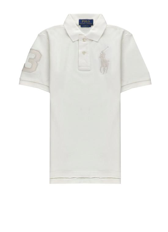 26SS [키즈] 랄프 로렌 폴로 셔츠 703635 506 Ivory